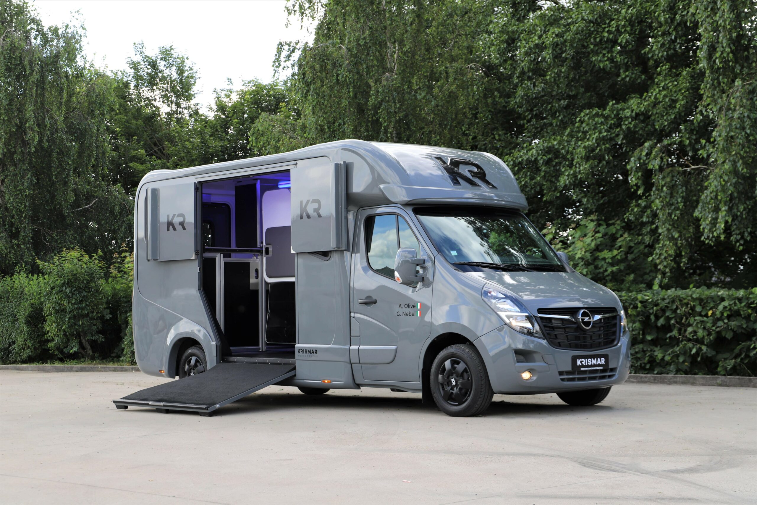Custom Horsebox for an Italian Family